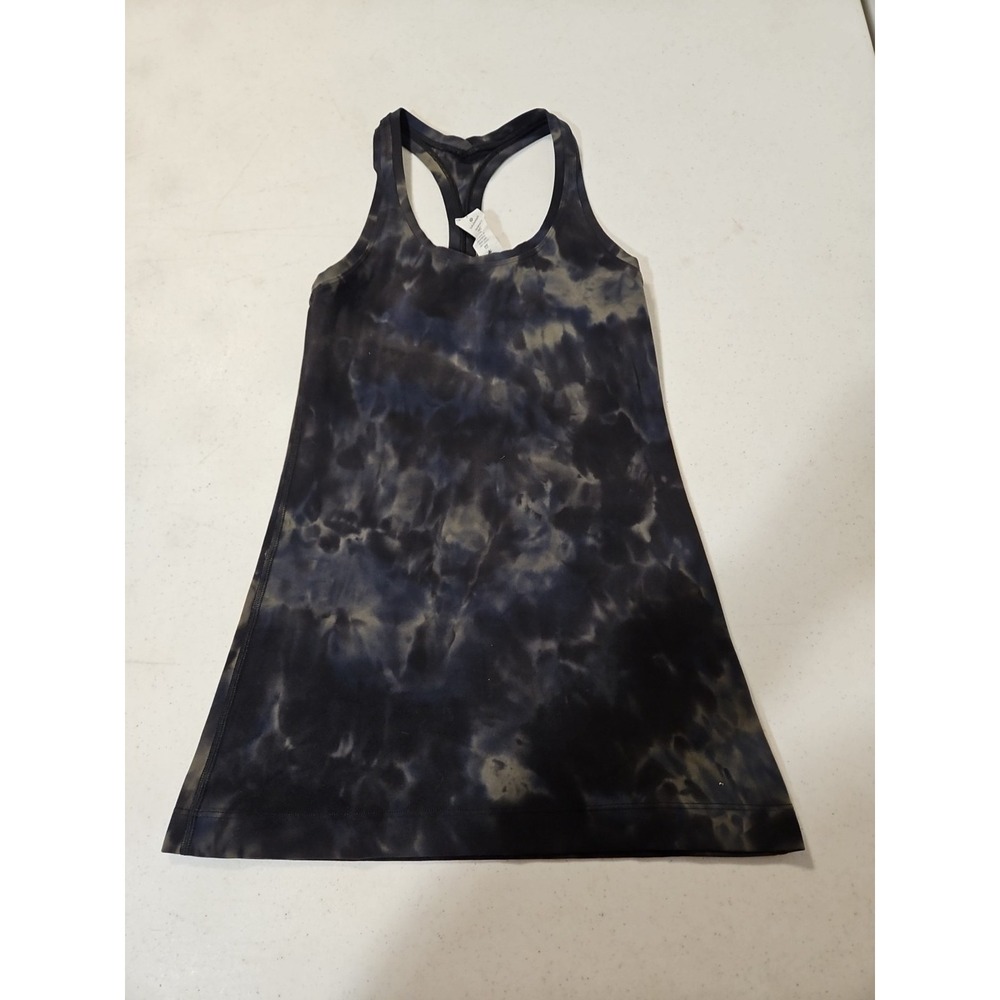 Lululemon Women's Racerback Tank Top Tie Dye Size 2 Multi Color Tank (L43